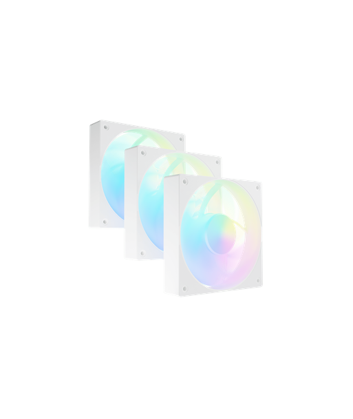 Fury Fan Sai S12 ARGB PWM, White 3-pack | Fury