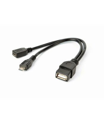 CABLE USB OTG AF +MICRO BF TO/MICRO BM A-OTG-AFBM-04 GEMBIRD
