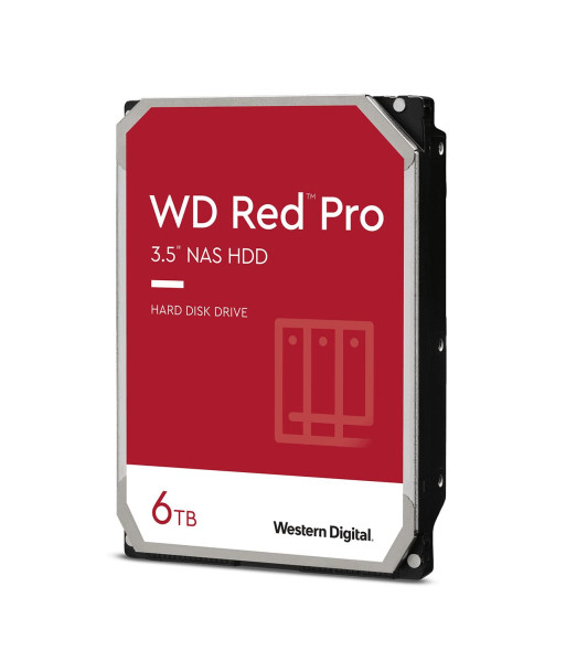 HDD WESTERN DIGITAL Red Pro 6TB SATA 3.0 256 MB 7200 rpm 3,5" WD6005FFBX
