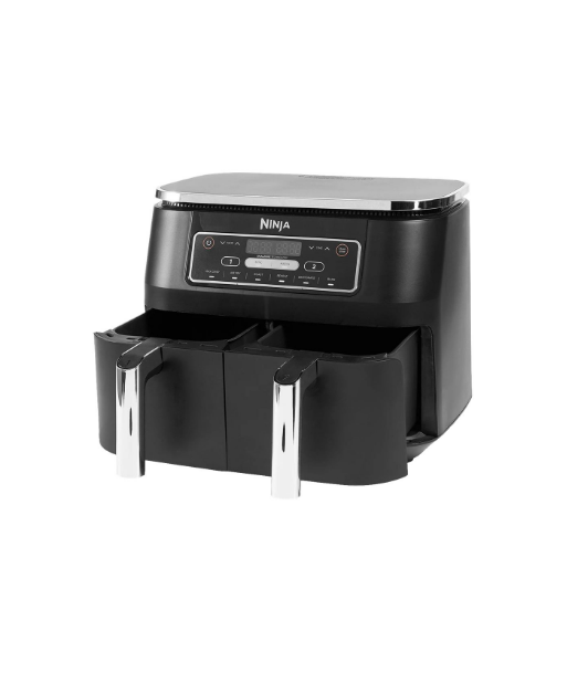 NINJA, Air Fryer, AF300, Power 1 frying compartment: 1200 W, 2 frying compartments: 2400 W W, Capacity 7.6 L, Black