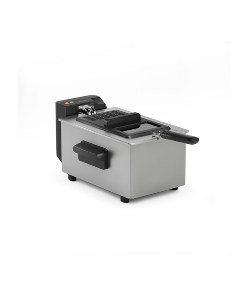 Tristar Deep Fryer, FR-9338, Power 2000 W, Capacity 3 L, Stainless Steel/Black
