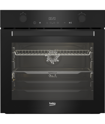 BEKO Oven, BBVM17400B, 72 L, Electric, Hydrolytic, Electronic, Steam function, Height 59.5 cm, Width 59.4 cm, Black