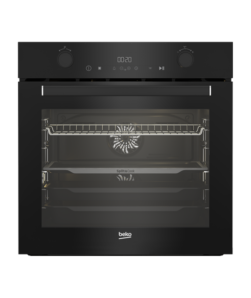 BEKO Oven, BBVM17400B, 72 L, Electric, Hydrolytic, Electronic, Steam function, Height 59.5 cm, Width 59.4 cm, Black
