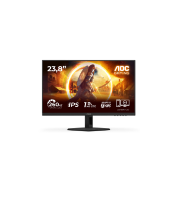 AOC 24G4ZRE, 24", Fast IPS, FHD, 16:9, 240 Hz, 1 ms, 1920 x 1080 pixels, 300 cd/m², HDMI ports quantity 2, Black