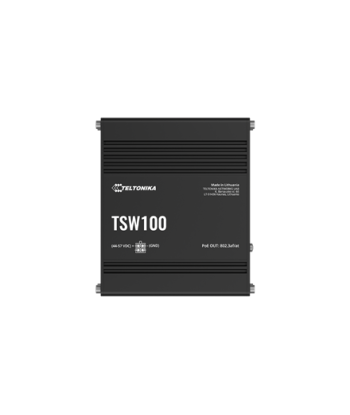 Teltonika Ethernet Switch, TSW100, Unmanaged, Wall-mountable