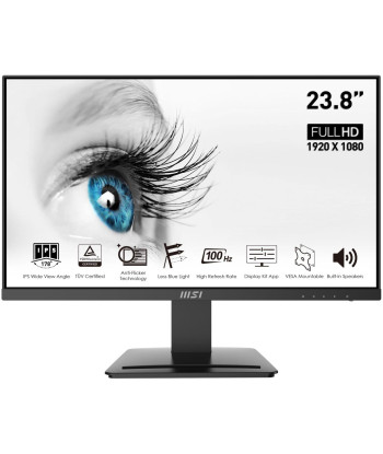 LCD Monitor MSI PRO MP243X 23.8" Business Matte Panel IPS 1920x1080 16:9 100Hz 4 ms Speakers PROMP243X