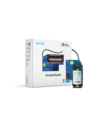 Aeotec SmokeShield Z Wave 800 Series for Ei Smoke & Heat Detectors Ei650W, Ei650iW, Ei630W and Ei630 Kit | AEOTEC