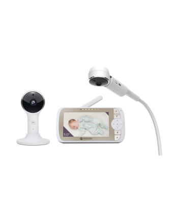 Mobiilne lapsehoidja Motorola, Full HD Wi-Fi with Crib Mount, VM65X CONNECT 5.0", 5.0" LCD colour display with 480 x 272