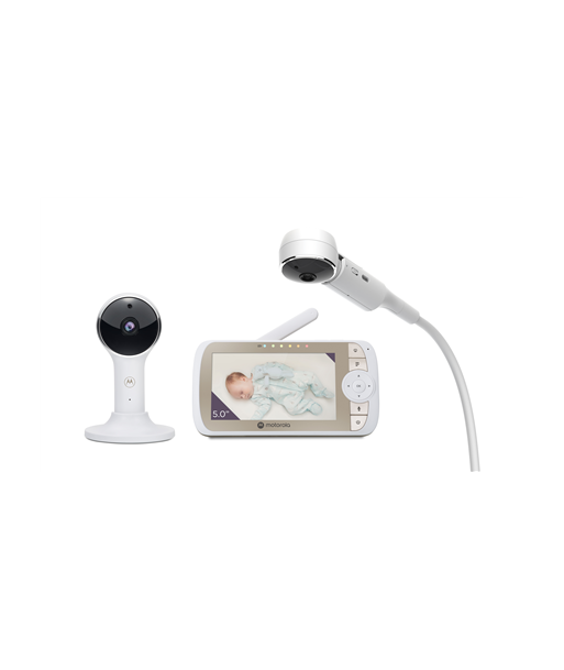 Mobiilne lapsehoidja Motorola, Full HD Wi-Fi with Crib Mount, VM65X CONNECT 5.0", 5.0" LCD colour display with 480 x 272