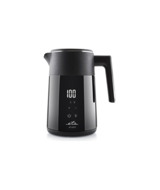Kettle, ETA Etela 9596 90000, ETA 2200 W, Electric, 1.5 L, Stainless steel, 360° rotational base, Black
