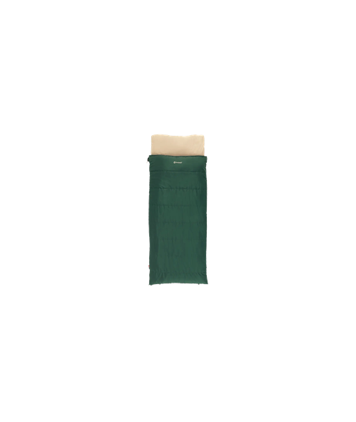 Outwell Contour Prime Green, Sleeping Bag, 220 x 85 cm, -13 to 16 °C, Right Zipper