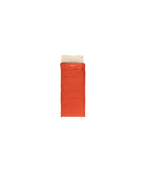 Outwell Contour Lux Red, Sleeping Bag, 220 x 85 cm, -19 to 15 °C, Right Zipper