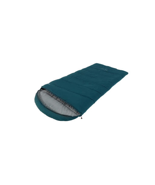 Easy Camp Raven I Square XL 5°C, Sleeping Bag, 220 x 100 cm, -8 to 9 °C, Left Zipper