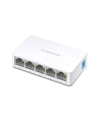 Mercusys, Switch, MS105, Unmanaged, Desktop, 10/100 Mbps (RJ-45) ports quantity 5, Power supply type External