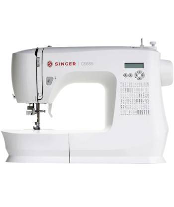Singer, Sewing Machine, C5655, Number of stitches 80, Number of buttonholes 6, White
