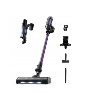 Tolmuimeja TEFAL, TY6A31, Cordless operating, Handstick, 140 W, Operating time (max) 180 min, Purple/Black