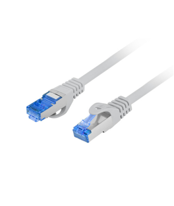 Lanberg, Patch cable - CAT 6a, RJ-45 - male, RJ-45 - male, RJ-45, 2 m, Grey, RAL 7035