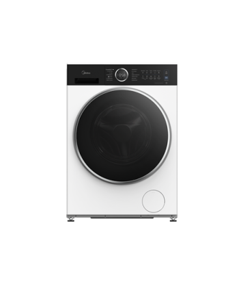 Pesumasin Midea, MF205W80BA30/W-BK, Energy efficiency class A, Front loading, Washing capacity 8 kg, 1400 RPM, Depth 49 cm