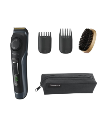 Триммер Rowenta Beard, TN3804E0 Virtuo, Cordless, Number of length steps 39, Black/Blue