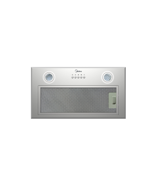 Midea Hood, MCI606, Built-in, Energy efficiency class C, Width 52 cm, 610 m³/h, Mechanical, LED, Stainless steel