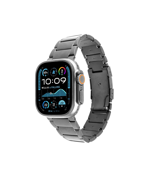 FIXED Titanium Strap pro for Apple Watch 44/45/46/49, Natural Titan | Fixed