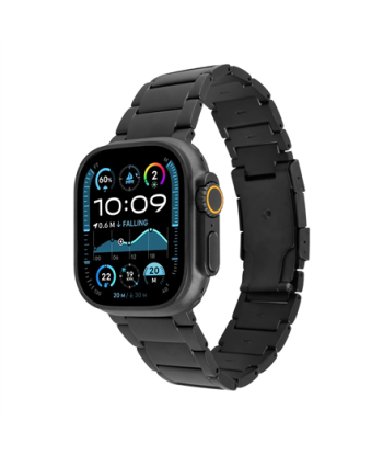 FIXED Titanium Strap pro for Apple Watch 44/45/46/49, Black | Fixed