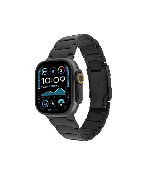 FIXED Titanium Strap pro for Apple Watch 44/45/46/49, Black | Fixed