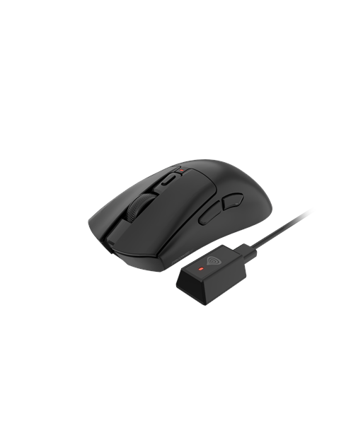 Genesis Gaming Mouse, Zircon 880 Pro 8k, Wireless, 2.4GHz, Bluetooth, Black