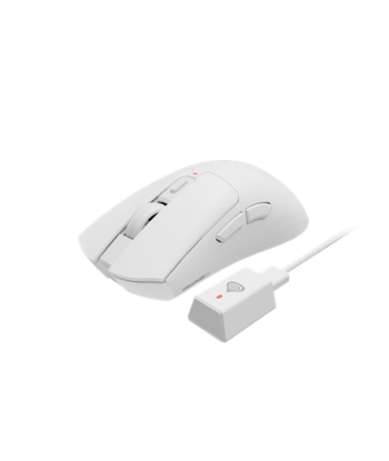 Genesis Gaming Mouse, Zircon 880 Pro 8k, Wireless, 2.4GHz, Bluetooth, White