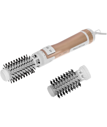 Rowenta Hair styler, Brush Activ CF9520F0, Ion conditioning, Number of heating levels 2, 1000 W, White/Copper