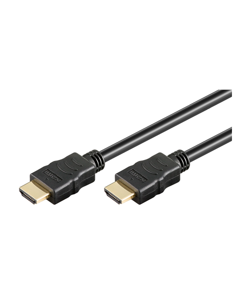 Goobay 80102 HDMI High‑Speed Cable with Ethernet | Soft | 1.5 m