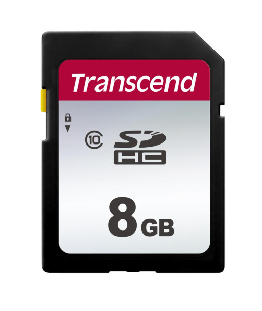 MEMORY SDHC 8GB C10/TS8GSDC300S TRANSCEND