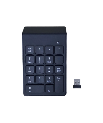 Gembird, Numeric keypad, KPD-W-02, Numeric keypad, Wireless, N/A, Black