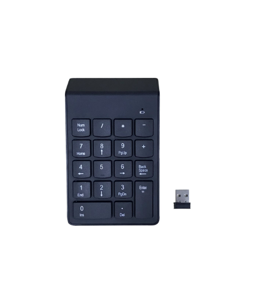 Gembird, Numeric keypad, KPD-W-02, Numeric keypad, Wireless, N/A, Black