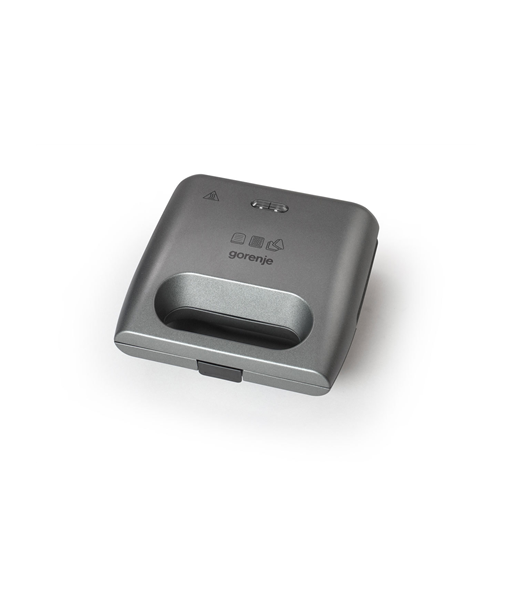 Võileivagrill Gorenje, SM703GCG, 700 W, Number of plates 3, Number of pastry 2, Grey