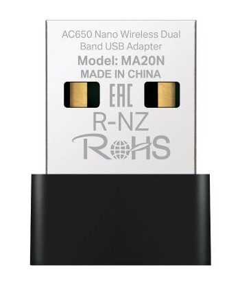 WRL ADAPTER 650MBPS USB NANO/MA20N MERCUSYS