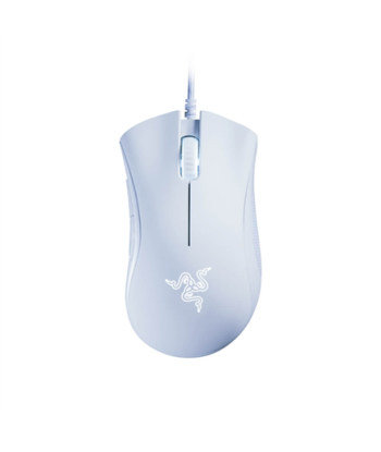 Mänguhiir Razer, DeathAdder Essential Ergonomic, Optical mouse, Wired, White