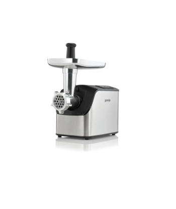 Hakklihamasin Gorenje, MG2202XE, Stainless Steel/Black, 2200 W, Number of speeds 1, Throughput (kg/min) 2.2