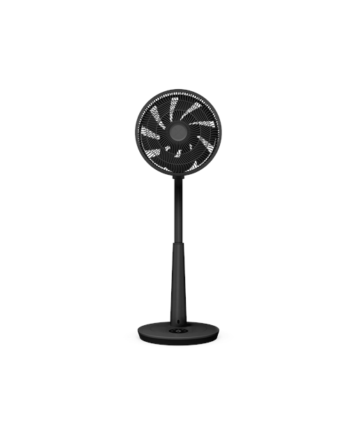 Duux Fan, Whisper 3, Stand Fan, 19 W, Diameter 34 cm, Number of speeds 26, Oscillation, Remote control, Black