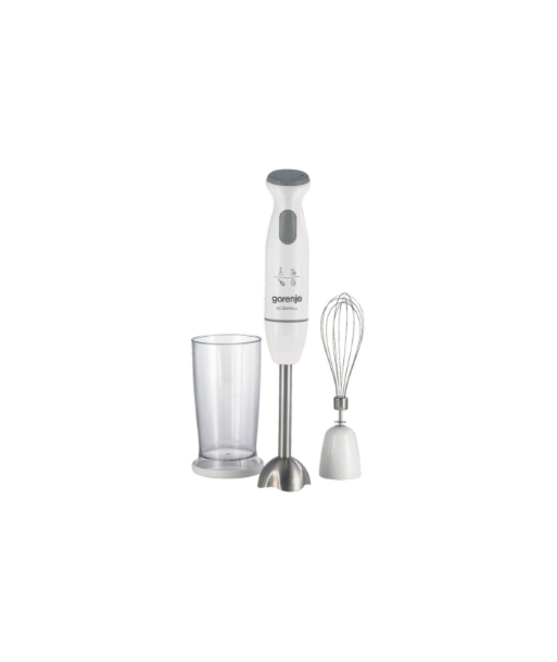 Gorenje Hand blender, HBC802QW, Hand Blender, 800 W, Jar material Plastic, Jar capacity 0.5 L, White