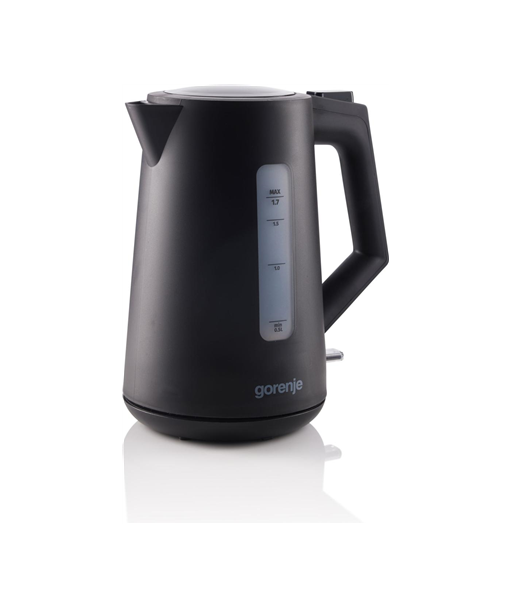 Veekeetja Gorenje K17OPB, Electric, 2200 W, 1.7 L, Plastic, 360° rotational base, Black