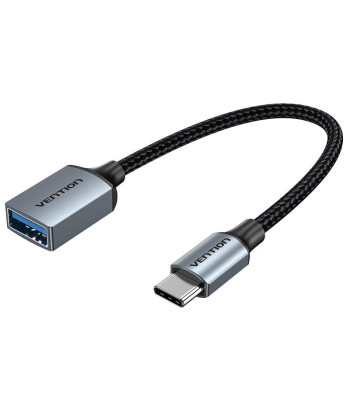 CABLE USB3.0C MALE TO A FEMALE/0.15M GRAY CCXHB VENTION