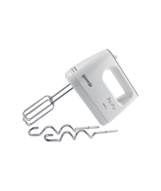Gorenje, Mixer, M420CW, Hand Mixer, 450 W, Number of speeds 5, Turbo mode, White
