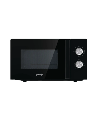 Gorenje, Microwave Oven, MO20E2BH, Free standing, 20 L, 800 W, Grill, Black