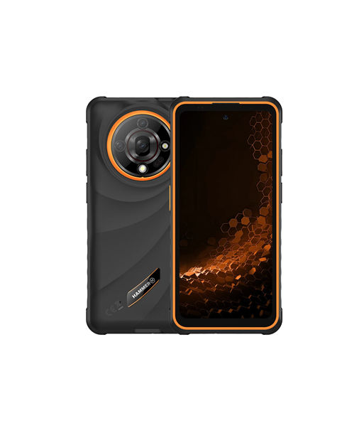 Hammer, Iron 6, Orange, 6.56", IPS, 1612 x 720 pixels, Mediatek, Dimensity 6300, Internal RAM 8 GB, 256 GB, Dual SIM, 3G, 4G