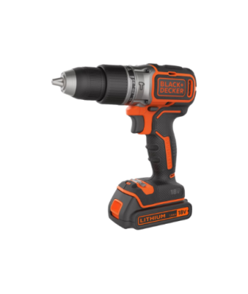 Black&Decker Hammer Drill BL188K-QW 18V BL 1Batt 400mA Kitbox | BLACK & DECKER