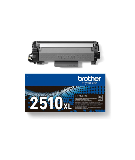 Тонер Brother TN-2510XL Toner Cartridge, Black, Brother TN-2510XL, Black