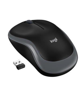 MOUSE USB OPTICAL WRL M185/GREY 910-002238 LOGITECH