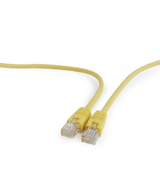 PATCH CABLE CAT5E UTP 1.5M/YELLOW PP12-1.5M/Y GEMBIRD