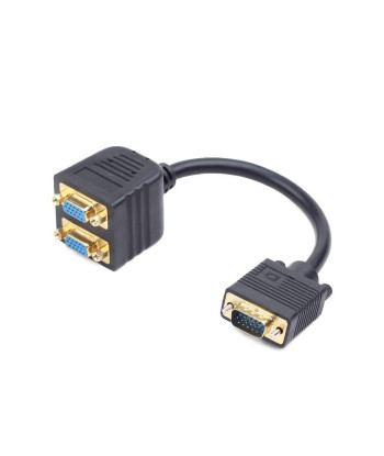 CABLE VGA DUAL SPLITTER/CC-VGAX2-20CM GEMBIRD